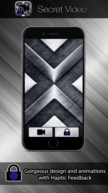 Secret Video Touch ID and Password Protection Vault screenshot-4