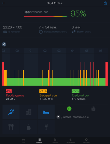 Скриншот из Sleep Better: Sleep Cycle App