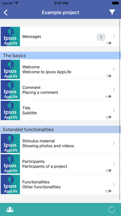 Ipsos AppLifeScreenshot von 1