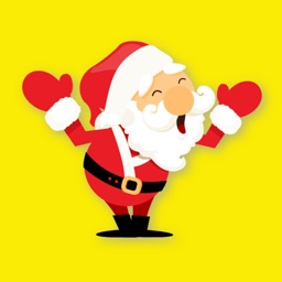 Santa Stickers Pack for Christmas iMessage Texting