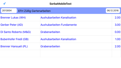 How to cancel & delete SORBA Arbeitszeit AX from iphone & ipad 3