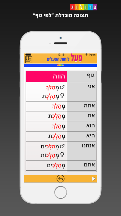 How to cancel & delete Hebrew Verbs & Conjugations | PROLOG (323) from iphone & ipad 3