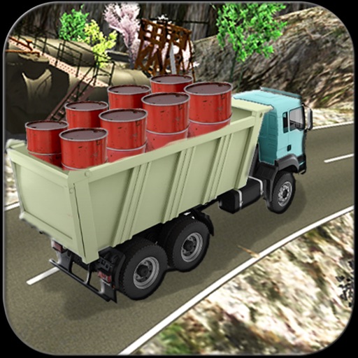 Hill Truck Cargo Drive Icon