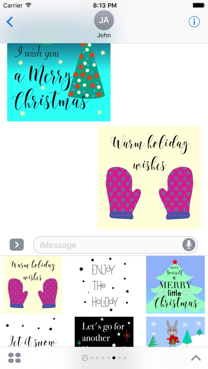 Holiday Quotes Stickers screenshot-3