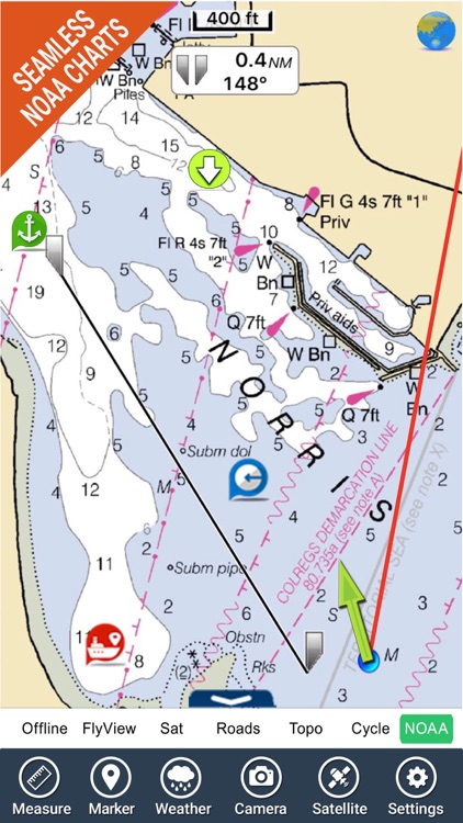 Boating USA HD - GPS Map Navigator