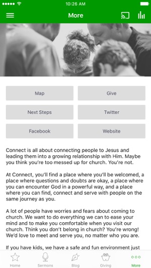 Connect Christian Church App(圖3)-速報App