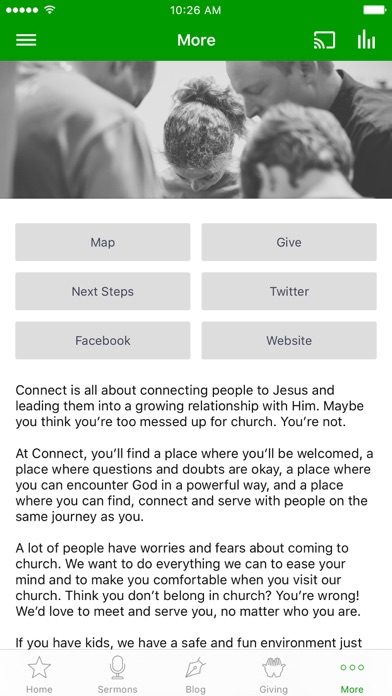 Connect Christian Church App screenshot 3