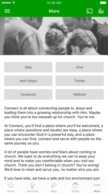 Connect Christian Church App