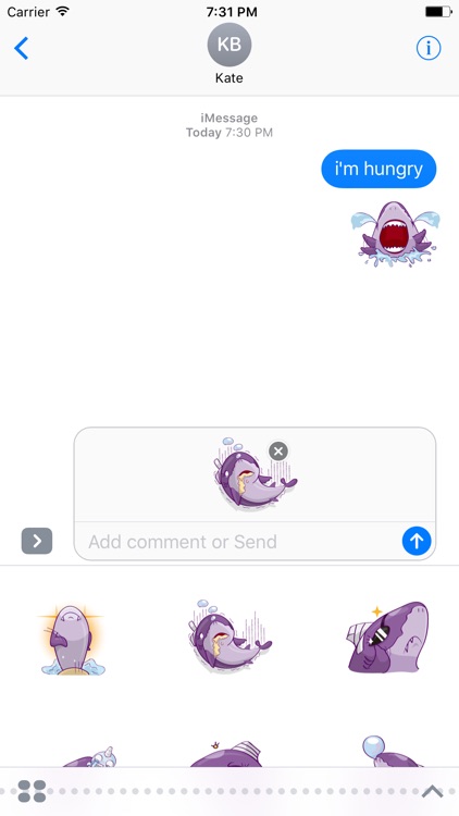 Funny Shark Sticker screenshot-3