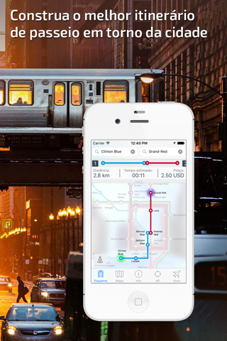 Chicago L Metro Guide and Route Planner screenshot 2