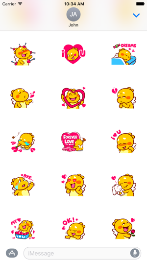 Golden Cupid Sticker(圖2)-速報App