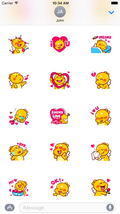 Golden Cupid Sticker