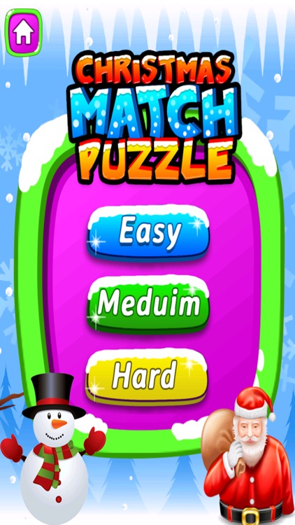 Christmas Match Puzzle - Matching Game For Kids