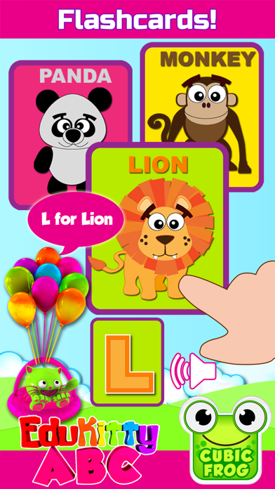 EduKitty ABC Letter Quiz-Alphabet Learning Games, Flash Cards and Tracing for Preschoolers and Toddlers Screenshot 2