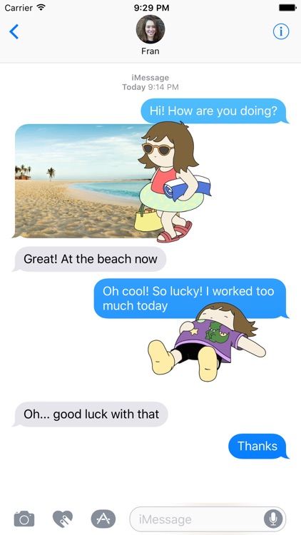 I am Yan Stickers Lite