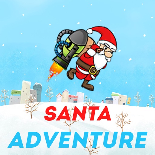 Xmas Snow Adventure My Santa Claus Jet the Flying iOS App