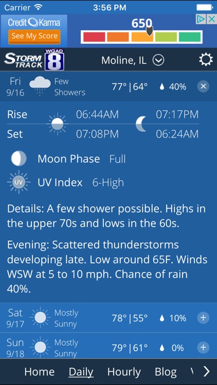 WQAD Storm Track 8 Weather