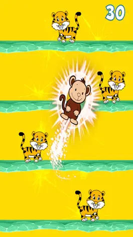 Game screenshot Monkey Jump vs Tiger Curious apk