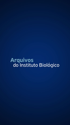 Arquivos Inst. Biológico