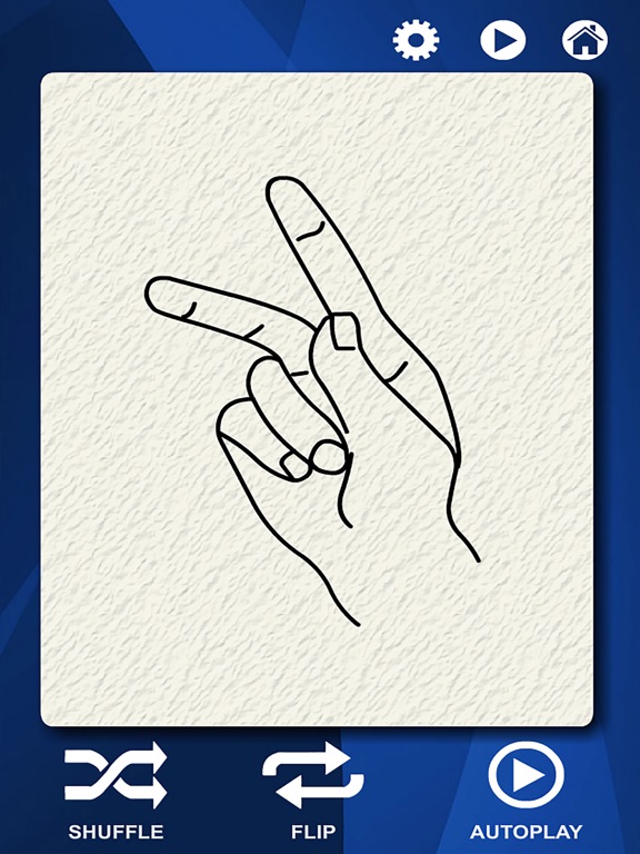 Screenshot #5 pour Sign Language Flash Cards