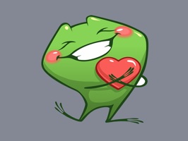 This app, you can already sent sticker to your friends