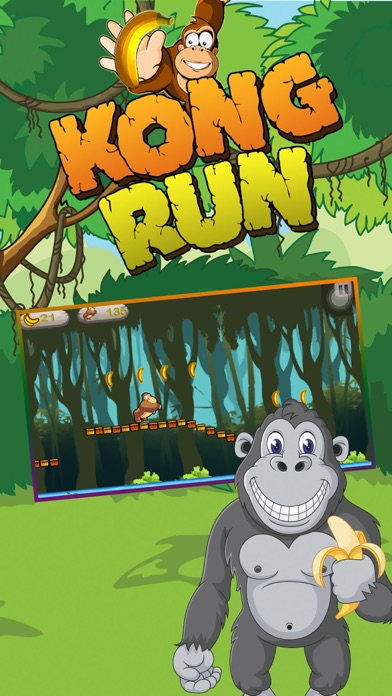 BANANA KONG MANIA : JUNGLE QUEST ANIMAL RUN GAMES 1.0 IOS