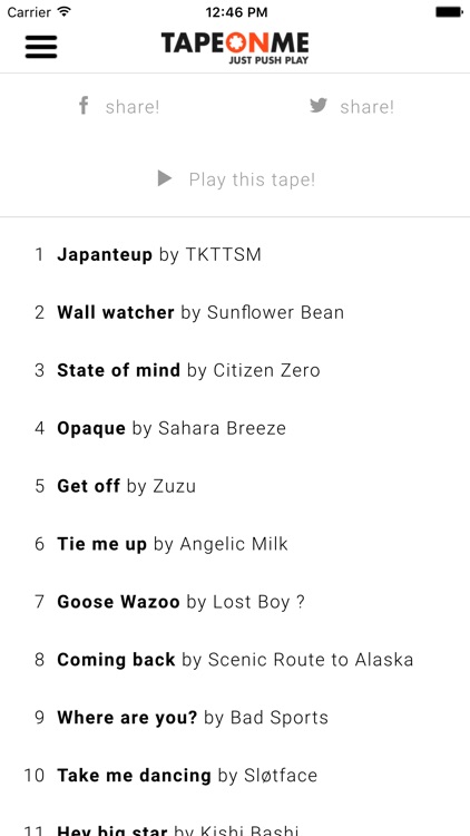 Tapeonme screenshot-4