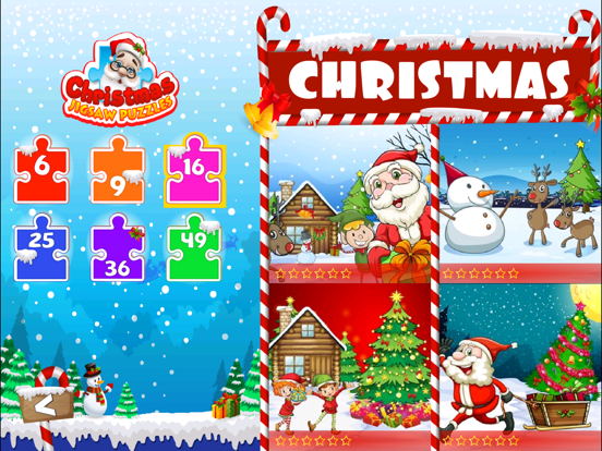 Kids Christmas Jigsaw puzzles screenshot 3