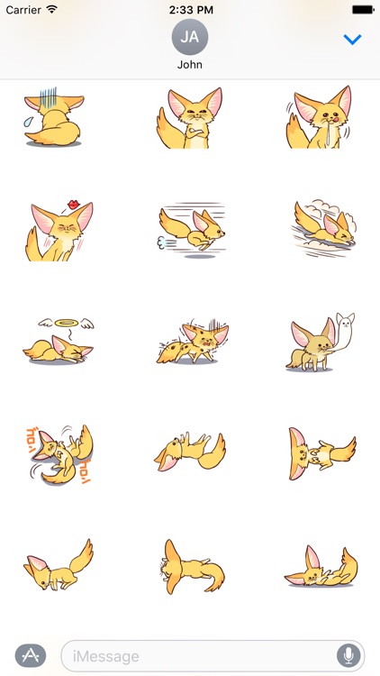 Golden Fox Sticker