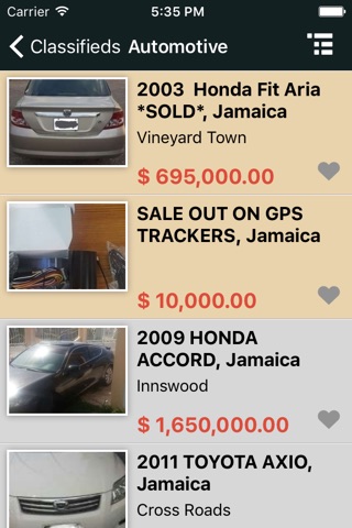 WePree Jamaica Classifieds screenshot 3