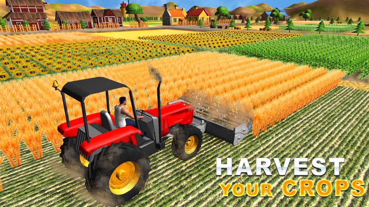 Forage Plow Farming Harvester - Farming Simulator Game. screenshot-3
