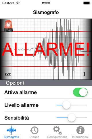 Wake up! Earthquake LITE screenshot 2