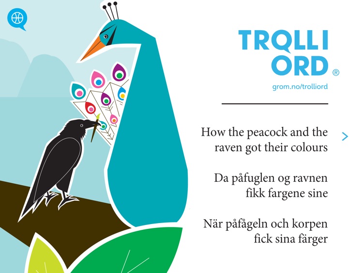 Troll i ord - The peacock