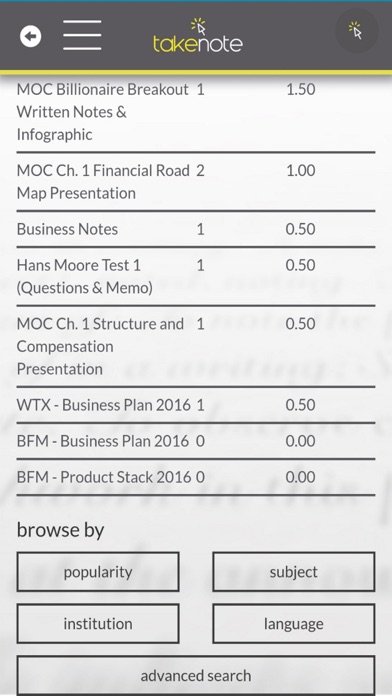 How to cancel & delete TakeNote - Share and Sell your Study Notes from iphone & ipad 3