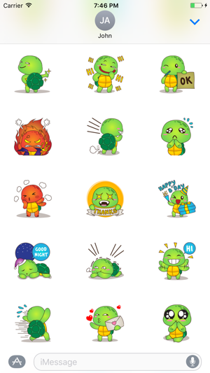 Funny Turtle Sticker(圖3)-速報App