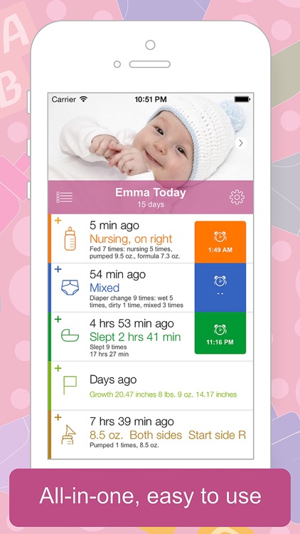 Baby Tracker Pro (Feed timer, sleep, diaper log)