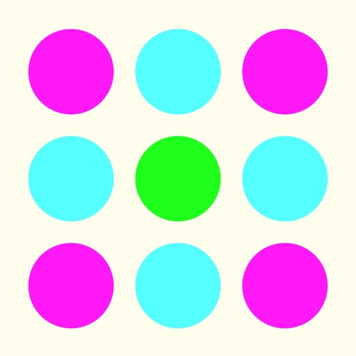 Angry Dot - Link the same type dot 9X9 iOS App