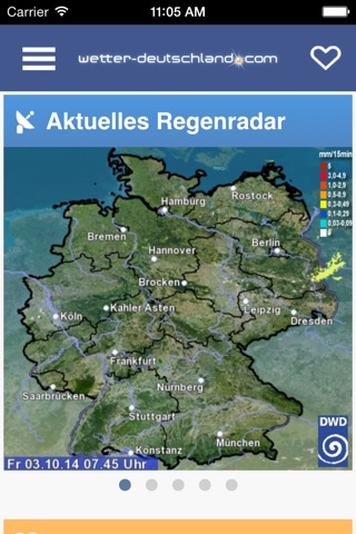 wetter DE screenshot 4