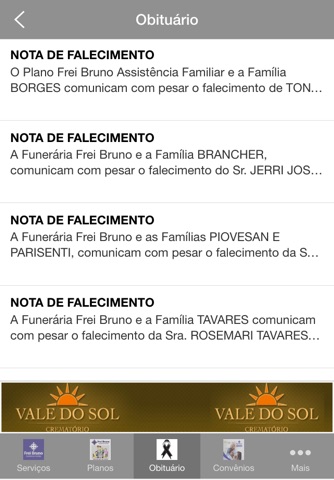 Frei Bruno - Assistência Familiar screenshot 4
