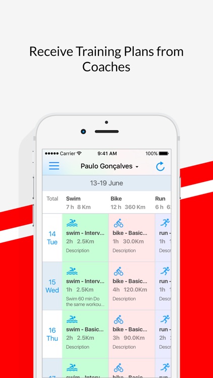 TriMind Athlete - app for Triathlon