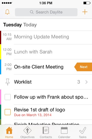 Daylite screenshot 3