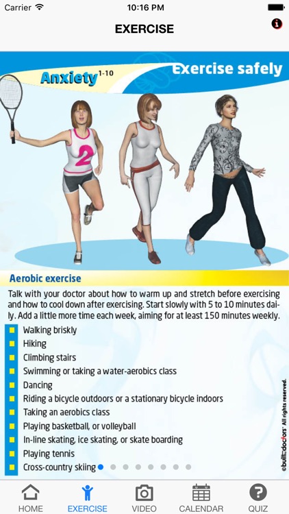 Exercise Anxiety