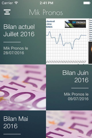 MIK Pronos screenshot 3