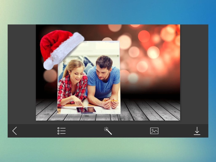 Christmas 2017 Photo Frame - Filter and Frames