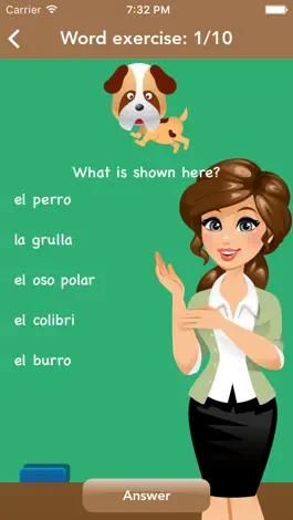 Game screenshot Spanish Class Lite apk