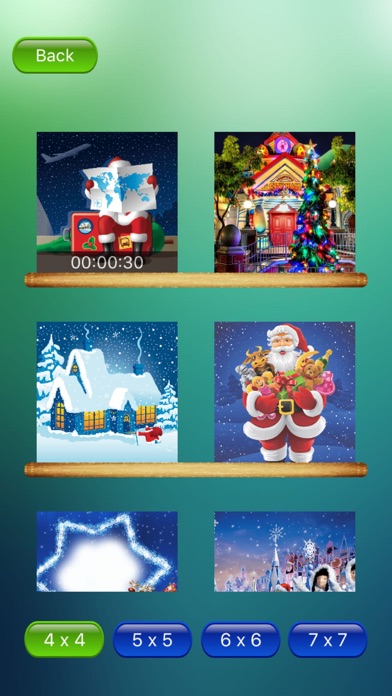 How to cancel & delete Santa Jigsaw Puzzle for kids from iphone & ipad 4