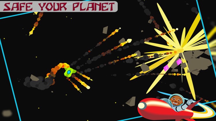 Space Rocket: Shoot The Meteors Pro