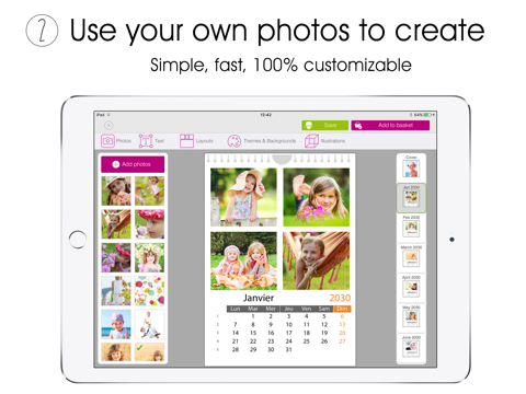 Calendrier Photo - Créez votre calendrier photo personnalisé screenshot 3
