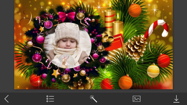 Creative Xmas Photo Frames - Colorful Frames(圖4)-速報App