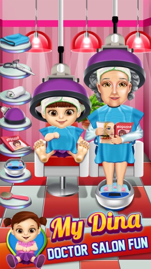 My Dina Salon Doctor Kids Games (Girls & Boys)(圖1)-速報App